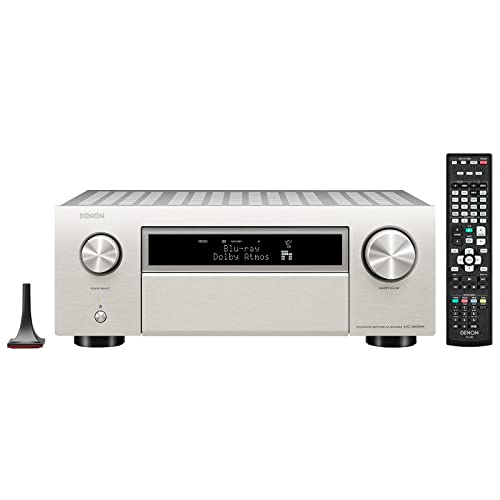 Denon AV Amplifier AVC-X 6700H Premium Silber jetzt mit HDMI 2.1 inkl. kostenloser Mensch Blu-Ray Disc von Denon