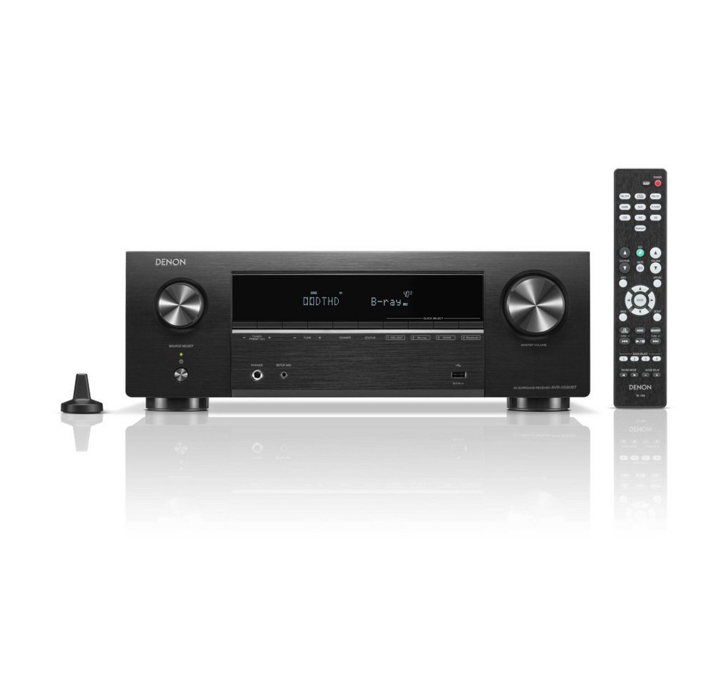 Denon AVR-X 580BT schwarz AV-Receiver AV-Receiver Denon AVR-X 580BT schwarz AV-Receiver AV-Receiver von Denon
