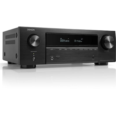 Denon AVR-X1800H 7.2 AV Receiver Schwarz 8K Dolby Atmos, HEOS Built-in von Denon