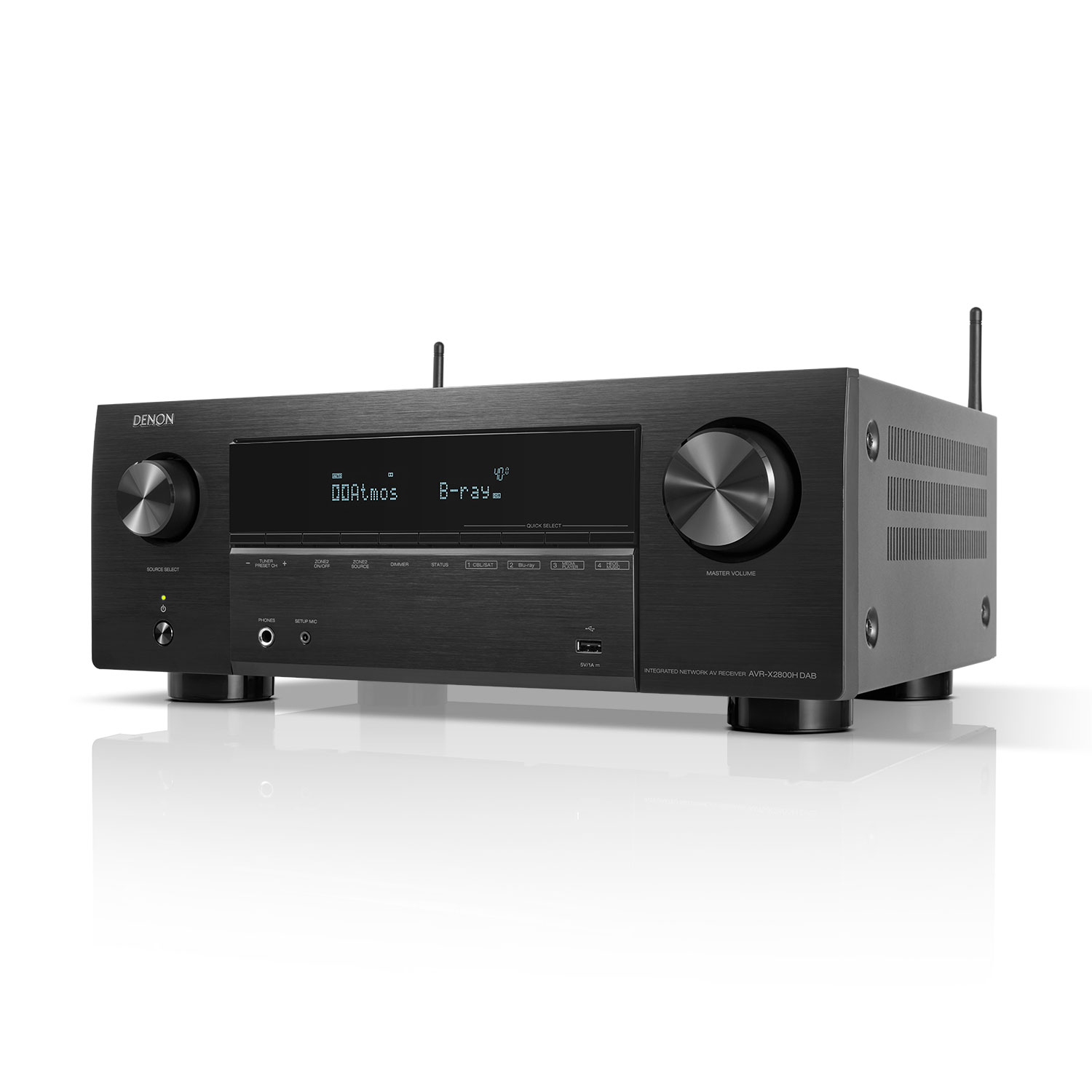 Denon AVR-X2800H DAB Heimkino-Receiver von Denon