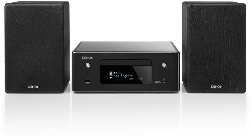 Denon CEOL N 10 Kompakt-Anlage mit Lautsprechern schwarz von Denon