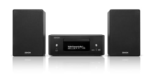 Denon CEOL N-12DAB Kompaktanlage, HiFi Verstärker mit Lautsprechern, CD-Player, Musikstreaming, HEOS Multiroom, Bluetooth, WLAN, AirPlay 2, Alexa Kompatibel, 2 Optische TV-Eingänge, DAB+ Radio Denon CEOL N-12DAB Kompaktanlage, HiFi Verstärker mit Lautsprechern, CD-Player, Musikstreaming, HEOS Multiroom, Bluetooth, WLAN, AirPlay 2, Alexa Kompatibel, 2 Optische TV-Eingänge, DAB+ Radio von Denon