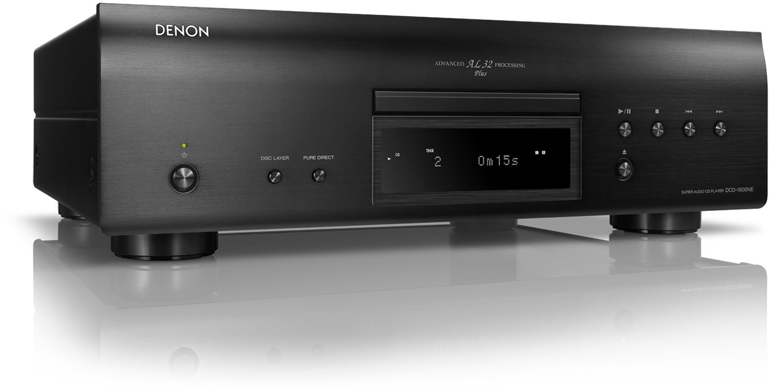 Denon DCD-1600NE CD-Player, schwarz von Denon