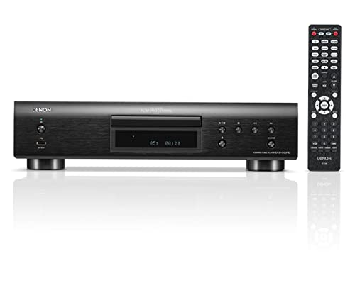 Denon DCD-900NE HiFi CD Player, CD Spieler, Hi-Res, Unterstützung von CD, CD-R/RW, MP3, WMA und USB, Schwarz von Denon