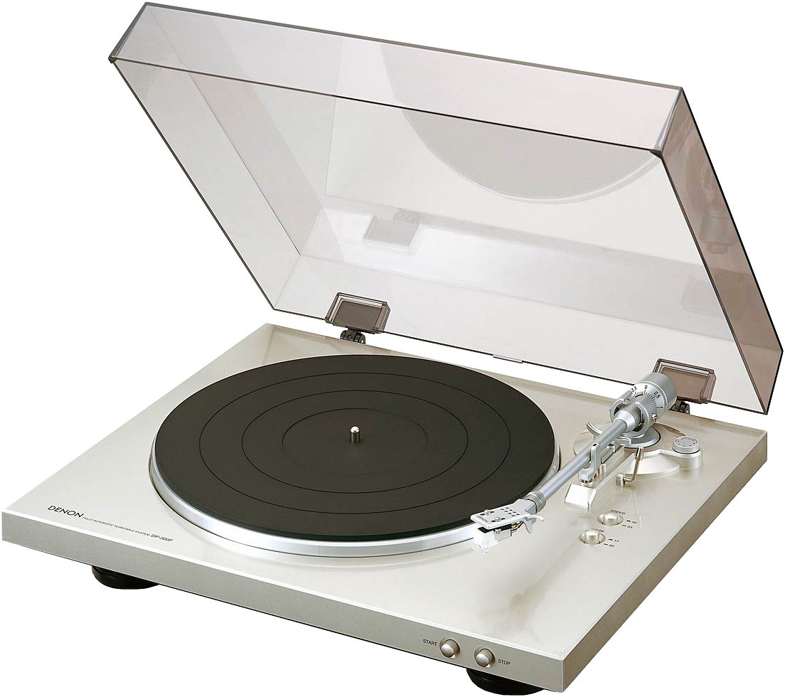 Denon DP-300F Plattenspieler, premium silver von Denon