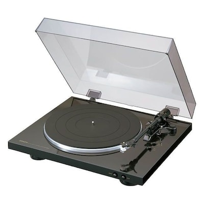 Denon DP-300F Vollautomatischer Plattenspieler, schwarz von Denon