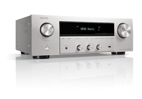 Denon DRA-900H 2.2-Kanal 145W 8K-AV-Verstärker mit HEOS Built-in - Silber von Denon