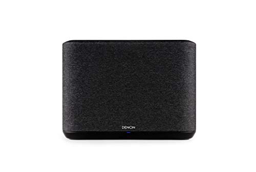 Denon Home 250 Multiroom-Lautsprecher, HiFi Lautsprecher mit HEOS Built-in, Alexa integriert, WLAN, Bluetooth, USB, AirPlay 2, Hi-Res Audio, schwarz von Denon
