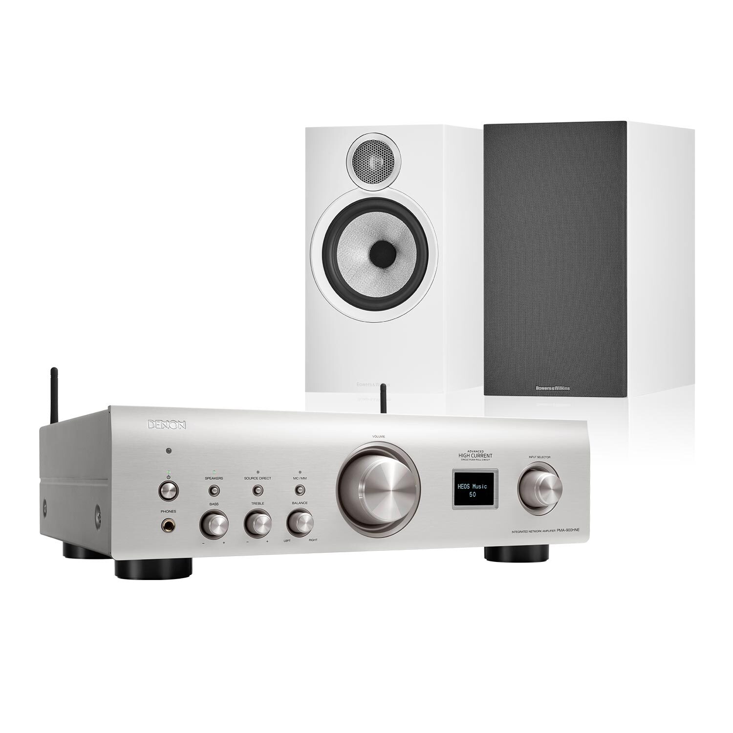 Denon PMA-900HNE + Bowers & Wilkins 606 S3 Stereo-Anlage Denon PMA-900HNE + Bowers & Wilkins 606 S3 Stereo-Anlage von Denon