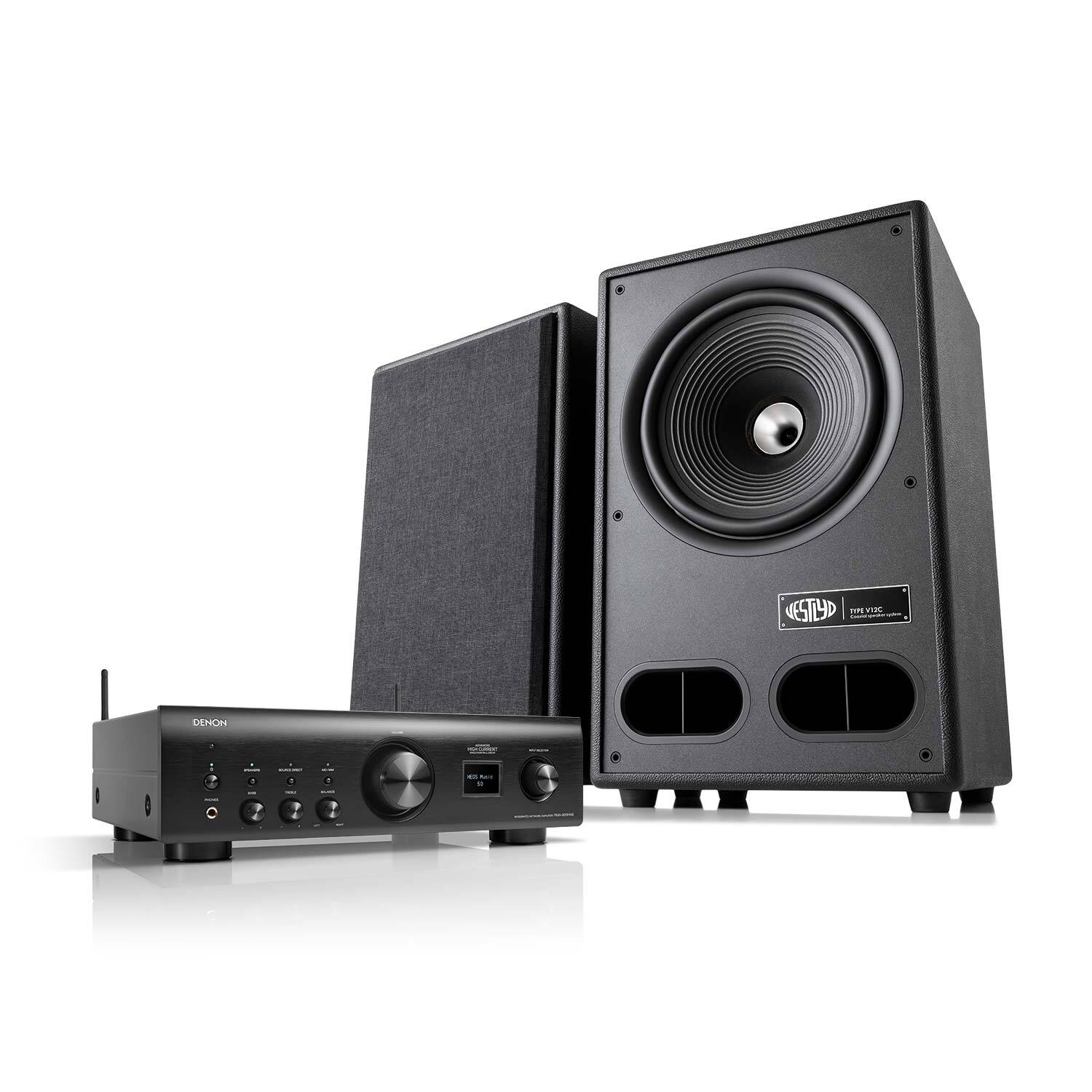 Denon PMA-900HNE + Vestlyd V12C Stereo-Anlage Denon PMA-900HNE + Vestlyd V12C Stereo-Anlage von Denon