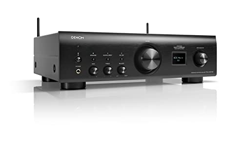 Denon PMA-900HNE HiFi Verstärker, Stereo Verstärker mit HEOS Built-in, 2x85W, eingebauter Phono-Vorverstärker, Hi-Res Zertifiziert, AirPlay 2, Bluetooth, Schwarz von Denon