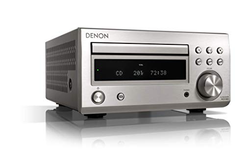 Denon RCD-M41DAB FM/DAB/CD Receiver, Bluetooth Silber von Denon