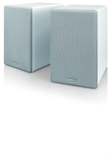 Denon SCN10 Lautsprecher, Zwei-Wege-HiFi-Lautsprecher für TV-Soundsystem, 2 x 65 W, kompatibel mit Receivern & Verstärker, Elegantes Design - weiß, SCN10WTEM Denon SCN10 Lautsprecher, Zwei-Wege-HiFi-Lautsprecher für TV-Soundsystem, 2 x 65 W, kompatibel mit Receivern & Verstärker, Elegantes Design - weiß, SCN10WTEM von Denon