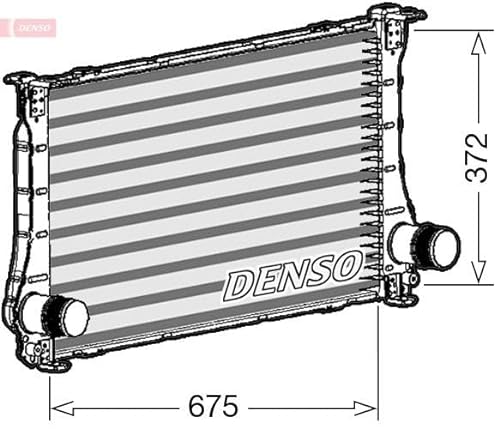 Nps DIT50011 - Ladeluftkühler von Denso