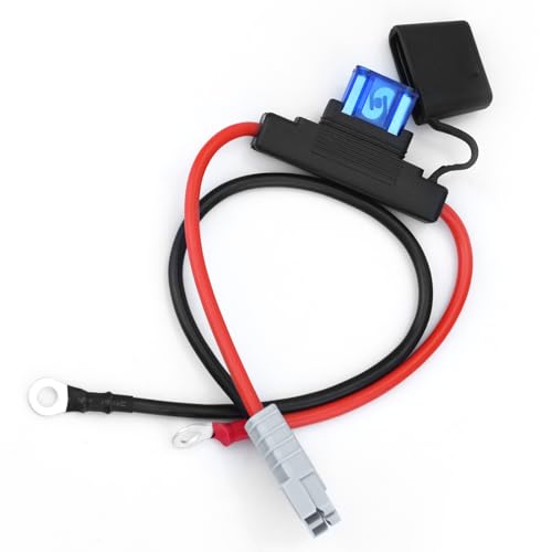 Dent-de-lion Batterie-Adapterkabel, Schnellverbindung mit Batteriegeschirr, O-Ring-Terminal auf Schnellverbinder-Adapterverlängerung, 8 AWG, robustes Boost-Kabel (1 Stück) von Dent-de-lion