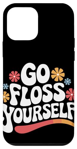 Zahnarzt Go Floss Yourself Hülle für iPhone 12 mini von Dentist Dental Assistent Dentistry Hygienist