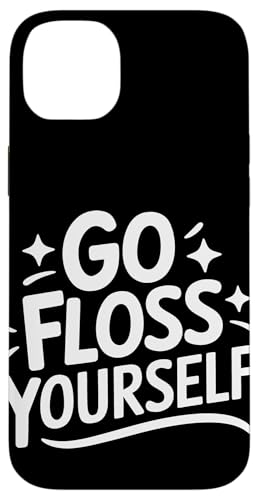 Zahnarzt Go Floss Yourself Hülle für iPhone 14 Plus von Dentist Dental Assistent Dentistry Hygienist