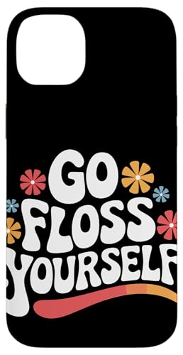 Zahnarzt Go Floss Yourself Hülle für iPhone 14 Plus von Dentist Dental Assistent Dentistry Hygienist