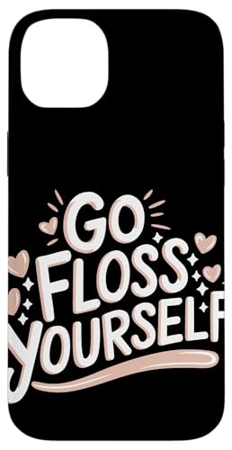 Zahnarzt Go Floss Yourself Hülle für iPhone 14 Plus von Dentist Dental Assistent Dentistry Hygienist