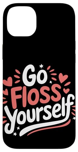 Zahnarzt Go Floss Yourself Hülle für iPhone 14 Plus von Dentist Dental Assistent Dentistry Hygienist