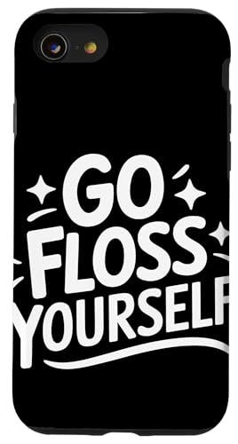 Zahnarzt Go Floss Yourself Hülle für iPhone SE (2020) / 7 / 8 von Dentist Dental Assistent Dentistry Hygienist