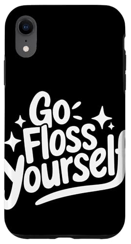 Zahnarzt Go Floss Yourself Hülle für iPhone XR Zahnarzt Go Floss Yourself Hülle für iPhone XR von Dentist Dental Assistent Dentistry Hygienist