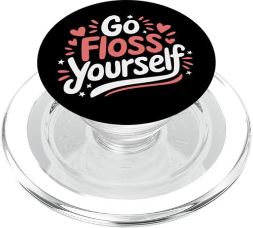 Zahnarzt Go Floss Yourself PopSockets PopGrip für MagSafe Zahnarzt Go Floss Yourself PopSockets PopGrip für MagSafe von Dentist Dental Assistent Dentistry Hygienist