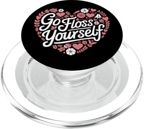 Zahnarzt Go Floss Yourself PopSockets PopGrip für MagSafe Zahnarzt Go Floss Yourself PopSockets PopGrip für MagSafe von Dentist Dental Assistent Dentistry Hygienist