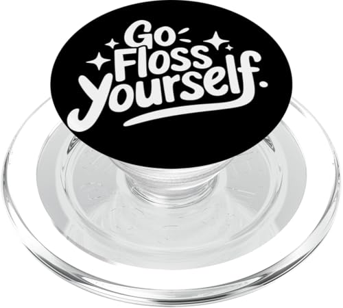 Zahnarzt Go Floss Yourself PopSockets PopGrip für MagSafe Zahnarzt Go Floss Yourself PopSockets PopGrip für MagSafe von Dentist Dental Assistent Dentistry Hygienist