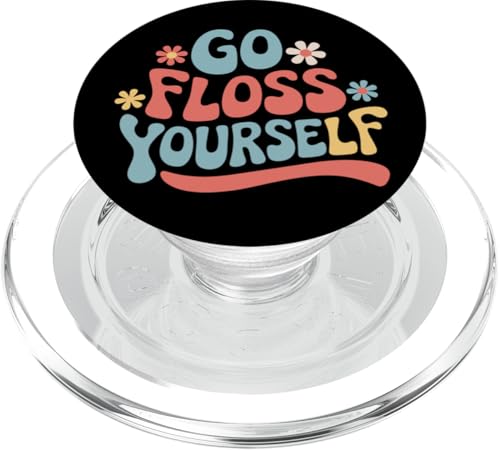 Zahnarzt Go Floss Yourself PopSockets PopGrip für MagSafe Zahnarzt Go Floss Yourself PopSockets PopGrip für MagSafe von Dentist Dental Assistent Dentistry Hygienist