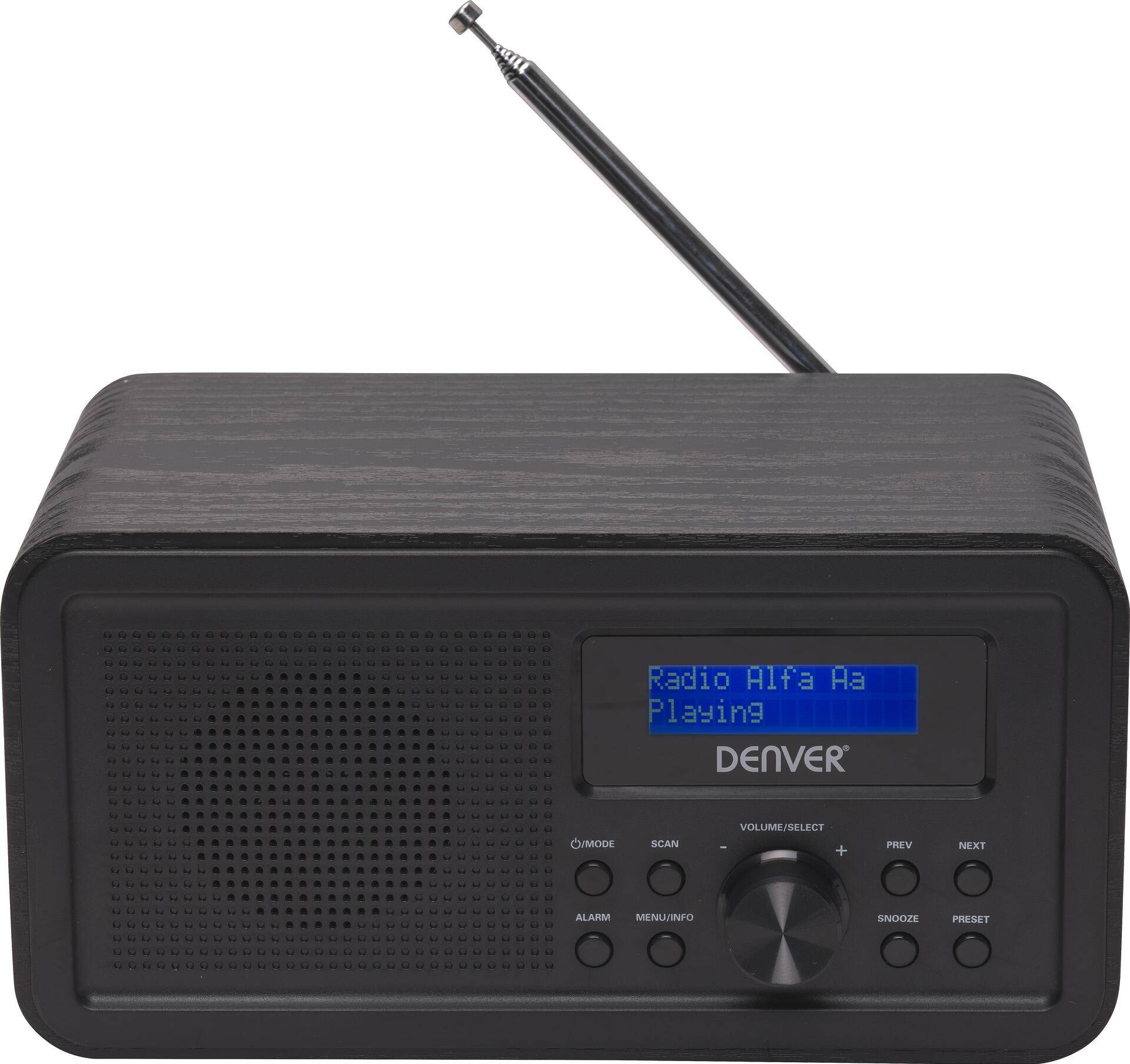 DENVER DAB-30 - Tragbares DAB-Radio - 1 Watt - Schwarz (134658) von Denver