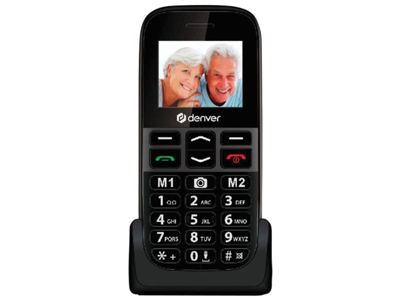 DENVER Handy BAS-18500EB, Dual SIM, schwarz von Denver