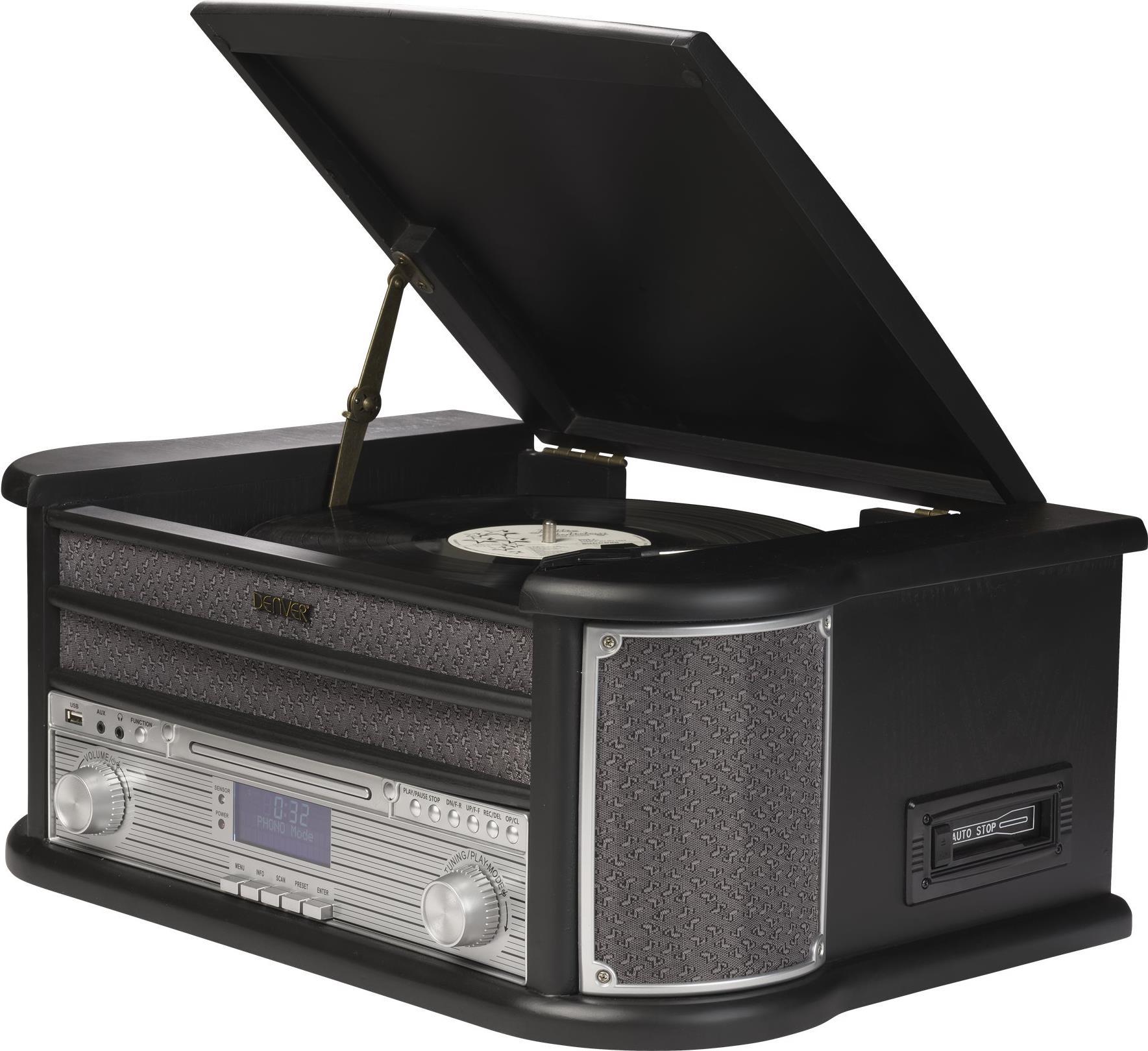 DENVER MRD-51 - Audiosystem - 2 x 2,5 Watt - Schwarz (MRD51B) von Denver