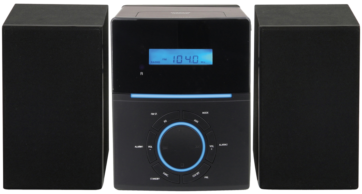 DENVER Mini-Stereoanlage MCA-240, CD-Player, UKW-Radio, schwarz DENVER Mini-Stereoanlage MCA-240, CD-Player, UKW-Radio, schwarz von Denver