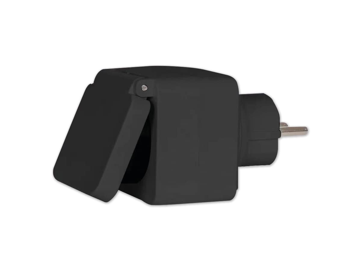 DENVER WLAN-Steckdose PLO-108, Outdoor, TUYA, 16 A von Denver