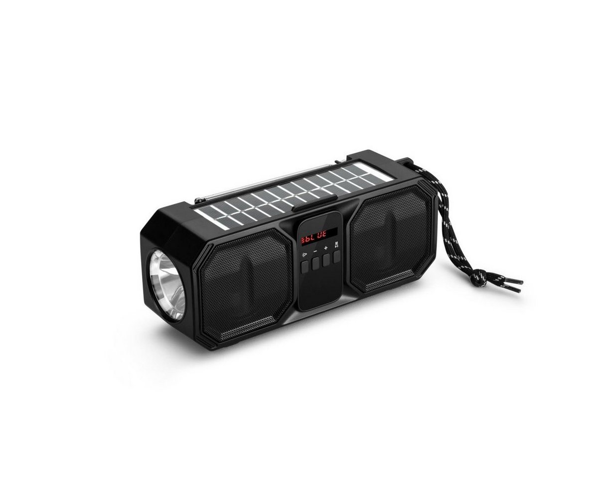 Denver BTG-158 Bluetooth-Speaker (Bluetooth, 8 W, Solarpanel zum Aufladen) von Denver