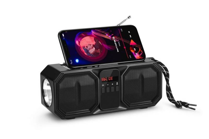 Denver BTG-158 Solar Bluetooth-Lautsprecher (Bluetooth, 8 W) von Denver