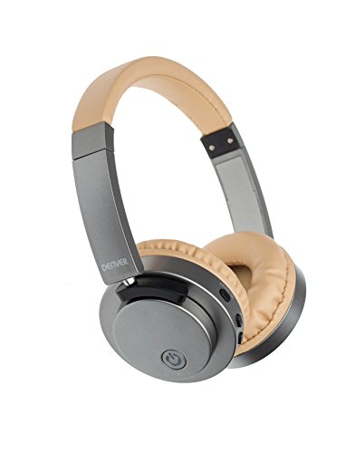 Denver BTN-206 Bluetooth On-Ear Kopfhörer, Beige Denver BTN-206 Bluetooth On-Ear Kopfhörer, Beige von Denver