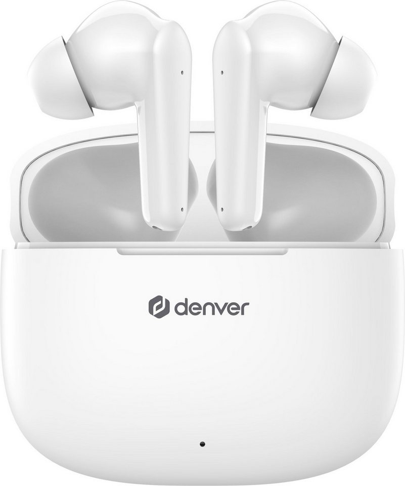 Denver DENVER In-Ear Ohrhörer TWE-48, weiß Kopfhörer von Denver