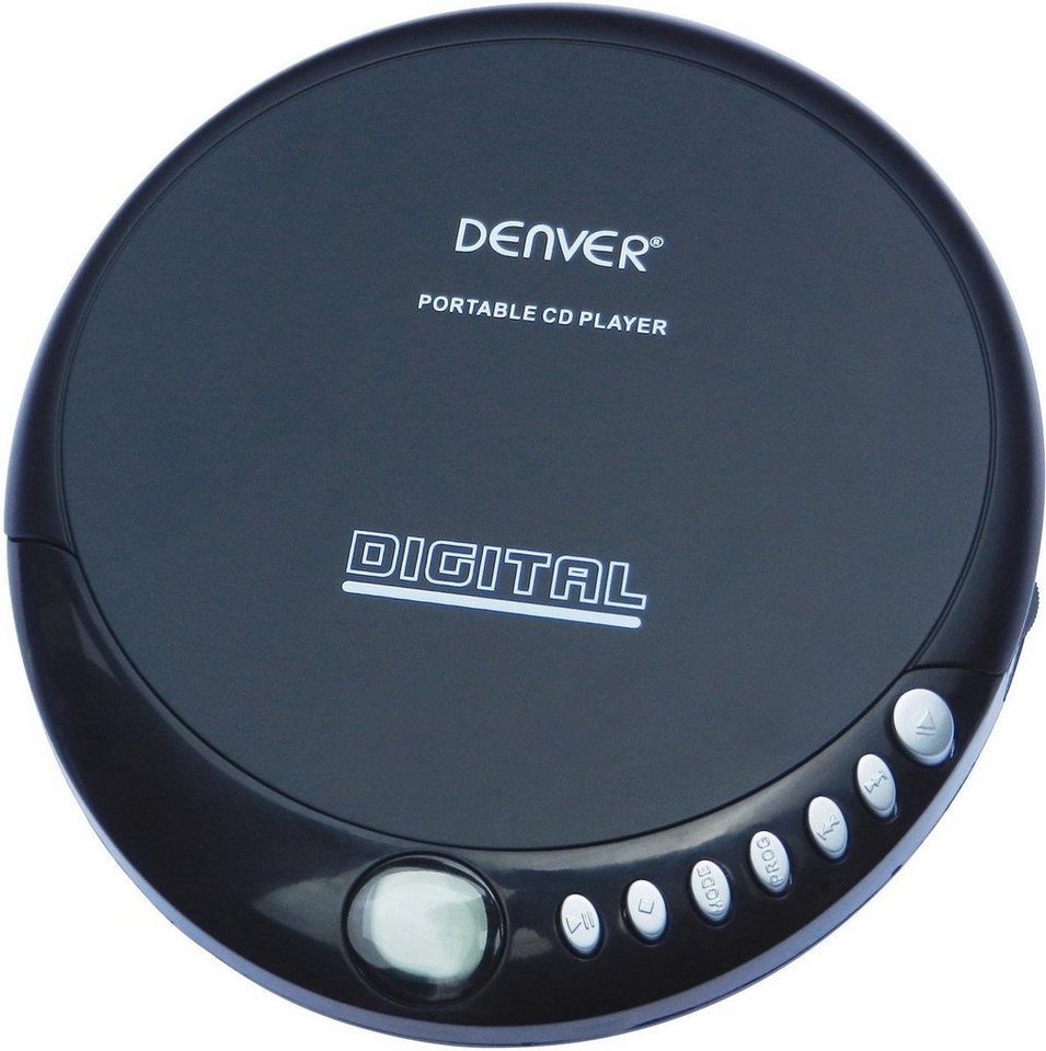 Denver DM-24 Portabler CD-Player inkl. Kopfhörer CD-Player von Denver