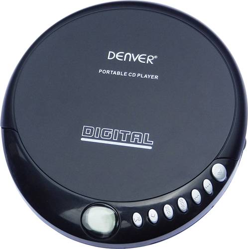 Denver DM-24 Tragbarer CD-Player CD, CD-ROM, CD-RW Schwarz von Denver
