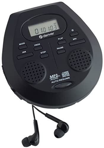 Denver DMP-395B Tragbarer CD-Player CD, CD-R, CD-RW, MP3 Inkl. Lautsprecherbox Schwarz Denver DMP-395B Tragbarer CD-Player CD, CD-R, CD-RW, MP3 Inkl. Lautsprecherbox Schwarz von Denver