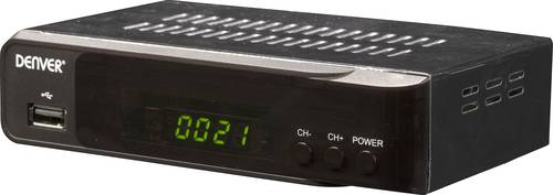 Denver DVBS-206HD HD-SAT-Receiver Front-USB Anzahl Tuner: 1 von Denver
