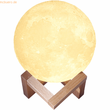 Denver Denver Bluetooth-Lautsprecher mit 3D-Monddesign und Licht von Denver