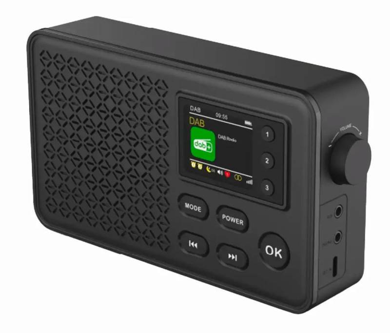Denver Denver DAB+ Radio DAB-57 Digitalradio (DAB) (Digitalradio (DAB), 1,00 W) von Denver