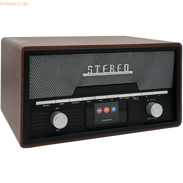 Denver Denver Retro DAB+/FM Radio mit CD/BT/USB MDA-525DW Denver Denver Retro DAB+/FM Radio mit CD/BT/USB MDA-525DW von Denver