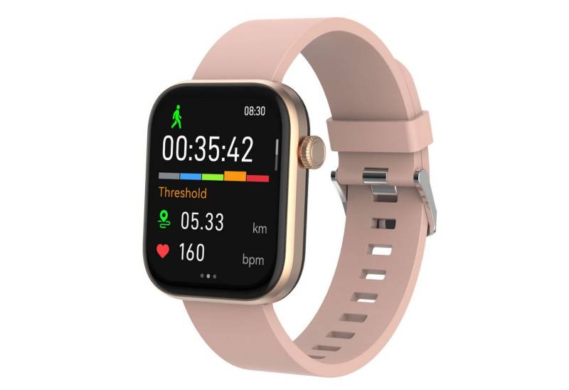 Denver Denver SWC-185 Smartwatch Bluetooth Neu Smartwatch (1,85 Zoll) von Denver
