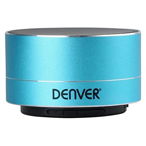 Denver Electronics S0426139 BTS-32 Tragbarer Bluetooth-Lautsprecher, 3 W, Blau von Denver