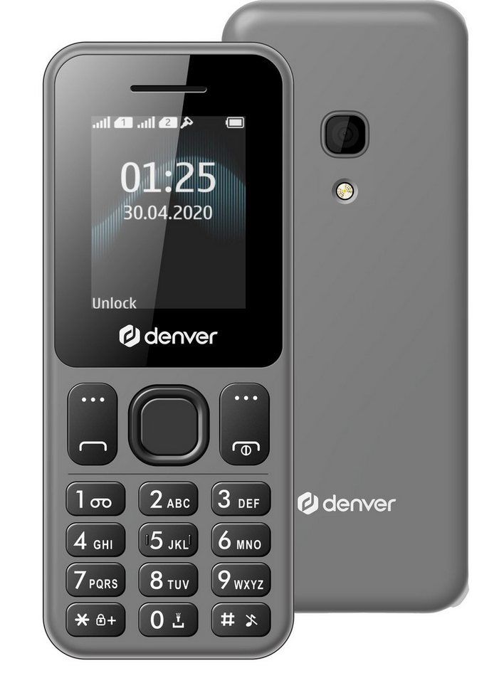Denver FAS-1806 Seniorenhandy (4,5 cm/1,77 Zoll, 0,8 MP Kamera) von Denver