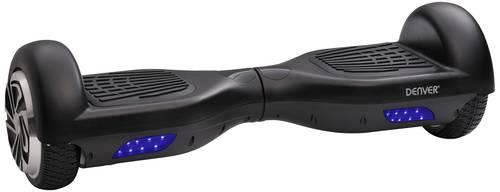 Denver HBO-6620 Black MK2 Hoverboard Schwarz Li-Ion 24V 4Ah von Denver